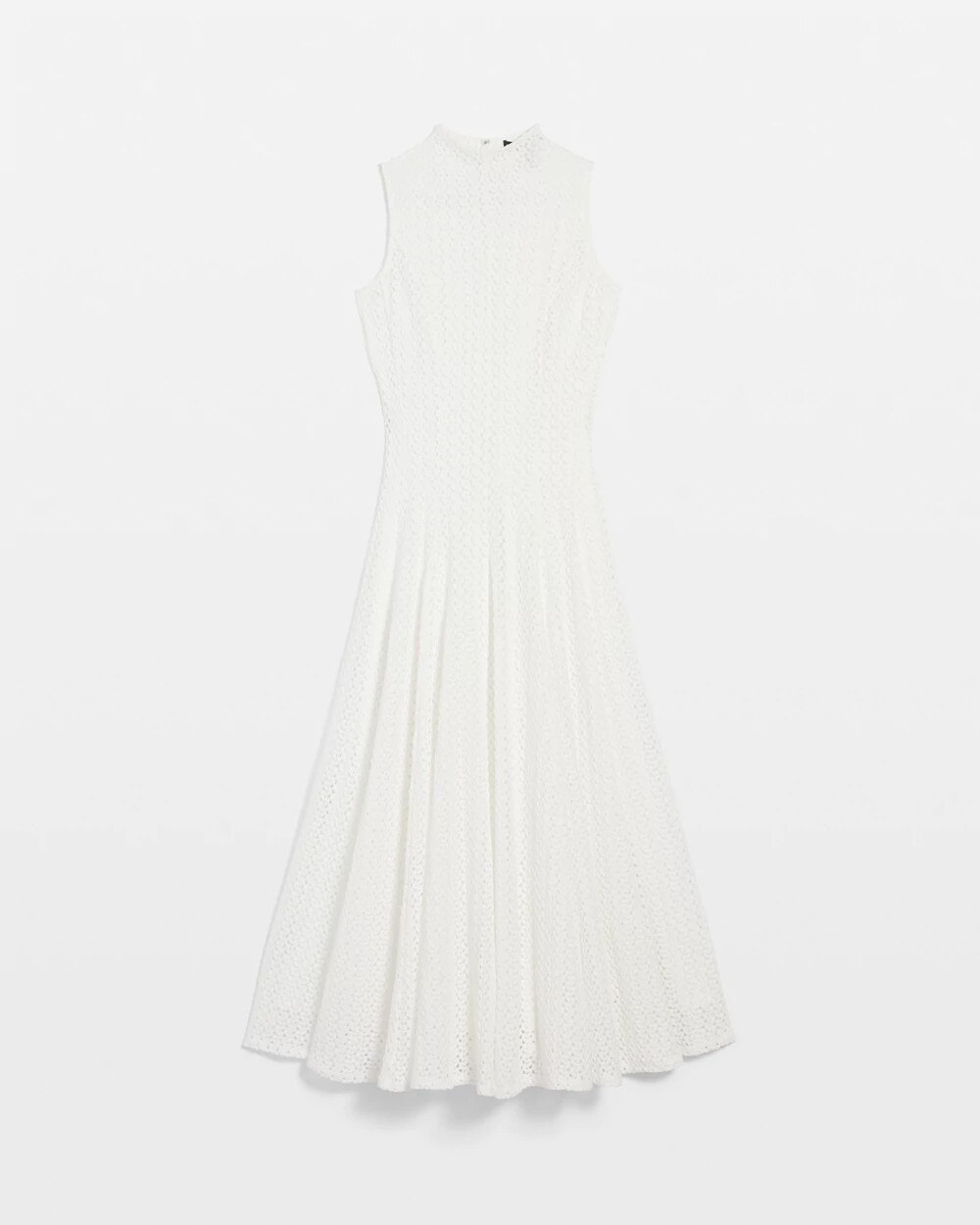 1182-Mock-Neck-Knit-Lace-Midi-Dress-Ecru-5.jpg Mock Neck Knit Lace Midi Dress Ecru