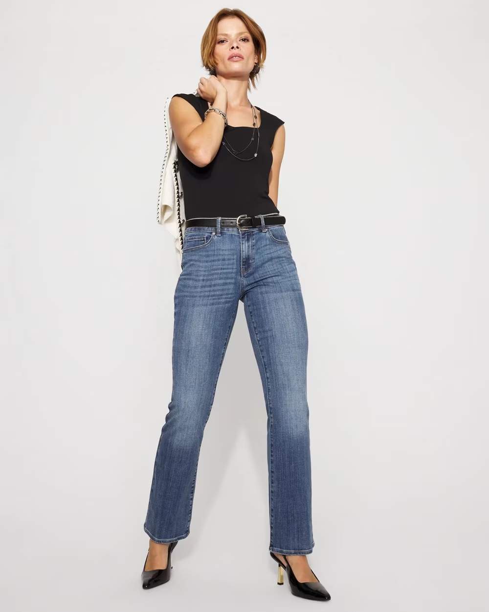 Mid-Rise Bootcut Jean Harper Original