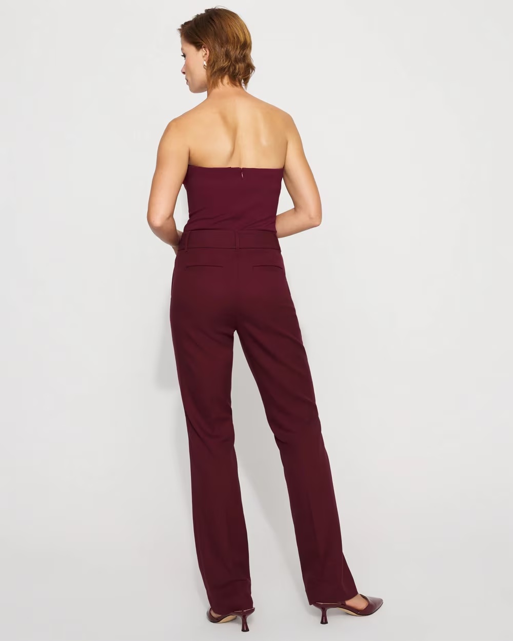 2860-Extra-High-Rise-Riley-Twill-Trouser-Refined-Red-3.jpg Extra High Rise Riley Twill Trouser Refined Red
