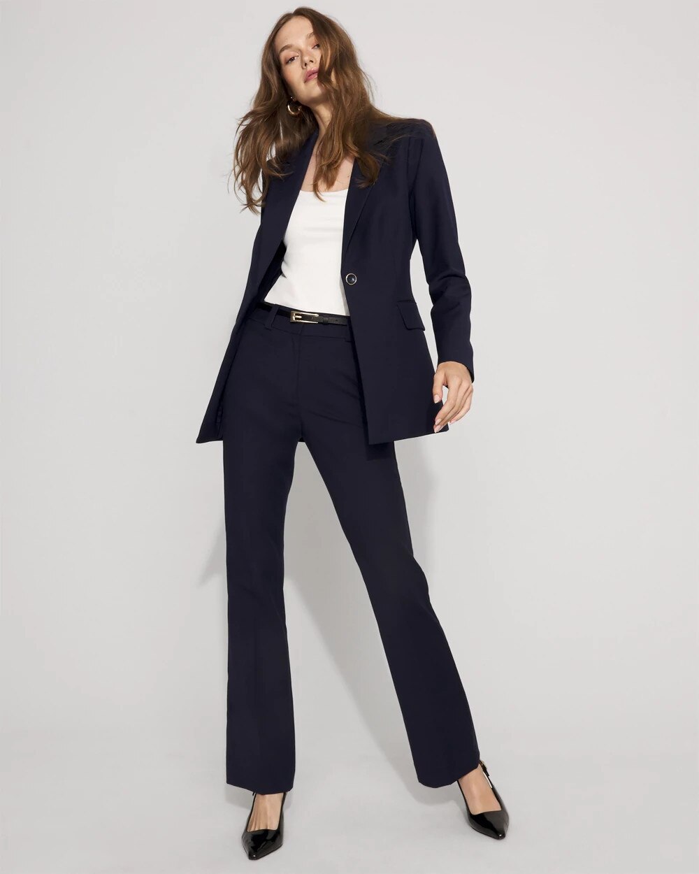4468-Belted-One-Button-Blazer-in-Comfort-Stretch-Officer-Blue-3.jpg Belted One-Button Blazer in Comfort Stretch Officer Blue
