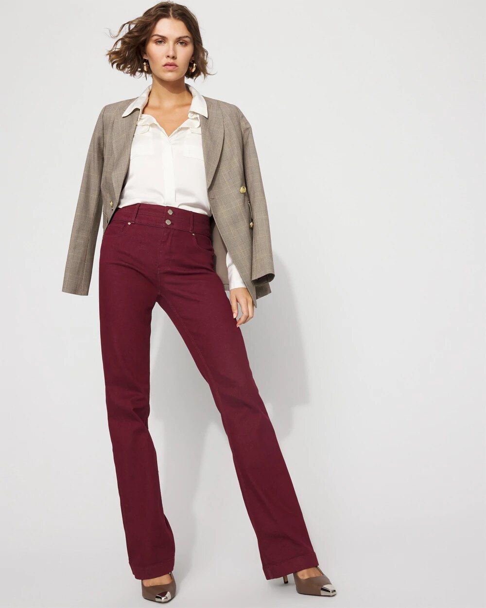 4572-Extra-High-Rise-Double-Waist-Trouser-Jean-Refined-Red-4.jpg Extra High-Rise Double-Waist Trouser Jean Refined Red