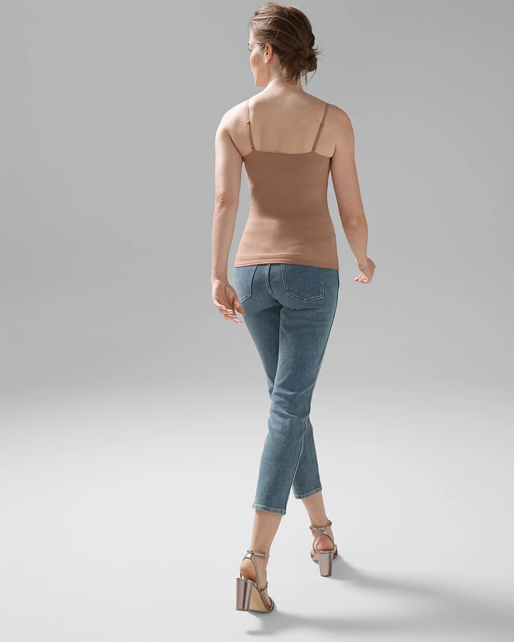 5524-WHBM-FORME-N-All-Ways-Stretch-V-Neck-Cami-Desert-Tan-4.jpg WHBM FORME‚Ñ?All Ways Stretch V-Neck Cami Desert Tan