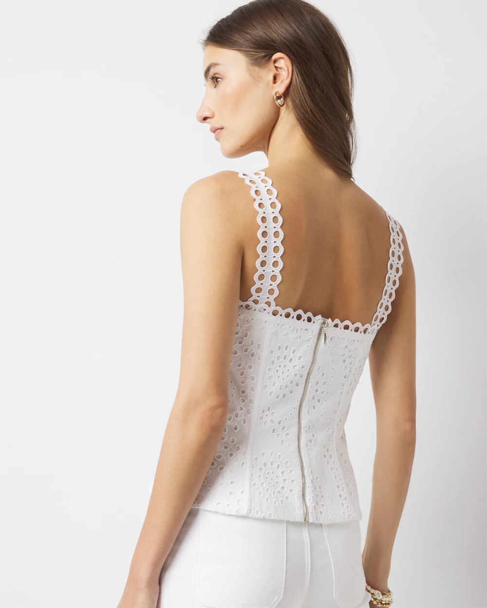 5800-Petite-Eyelet-Bustier-White-4.jpg Petite Eyelet Bustier White