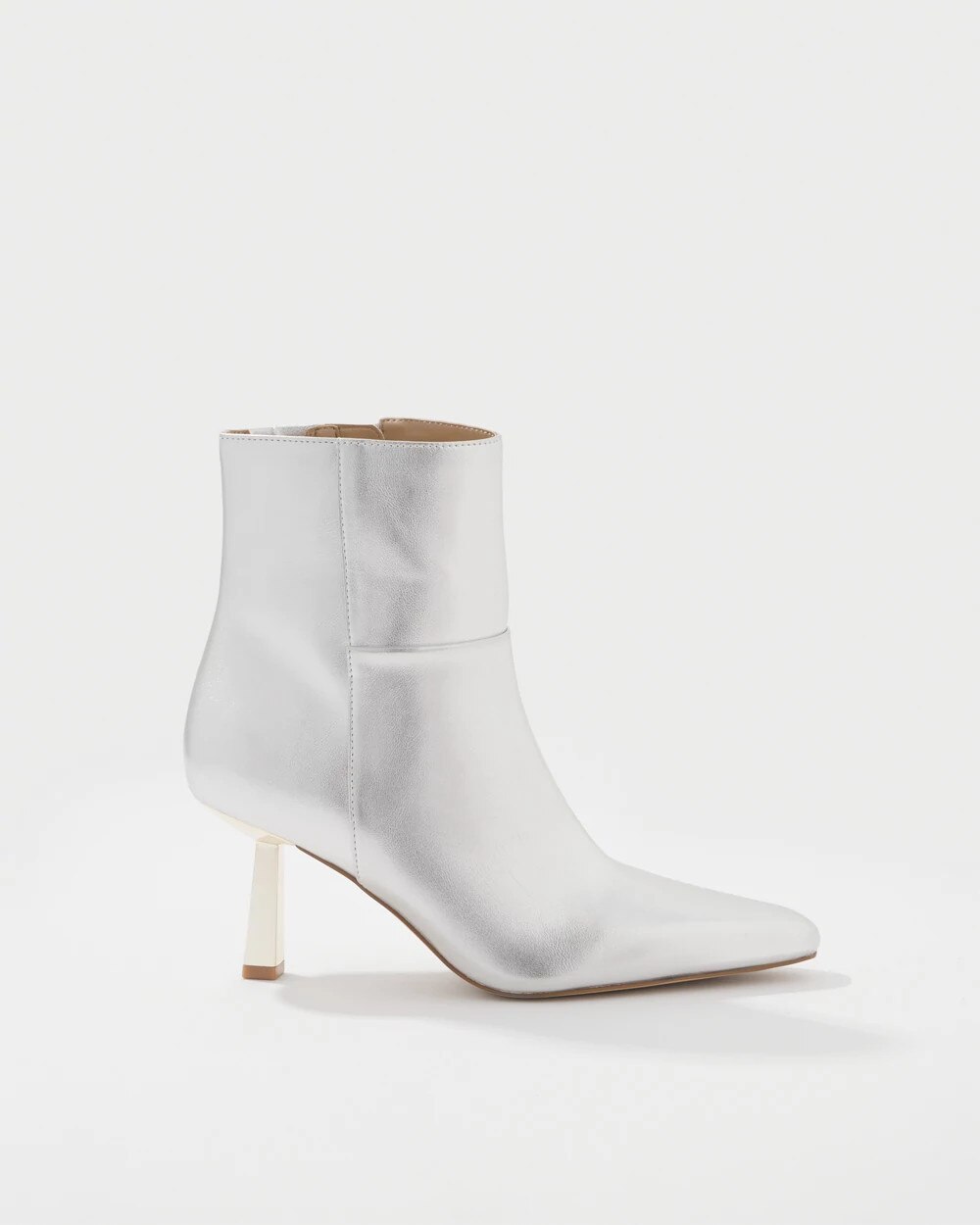 6087-Metallic-Heeled-Ankle-Boot-Silver-4.jpg Metallic Heeled Ankle Boot Silver