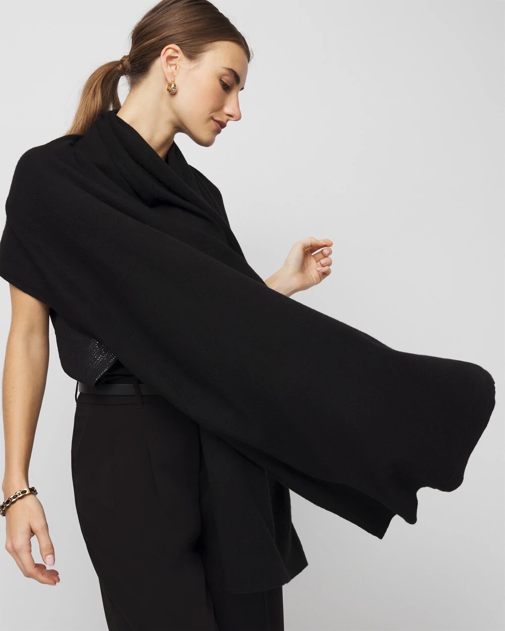 Luxe Wrap Black