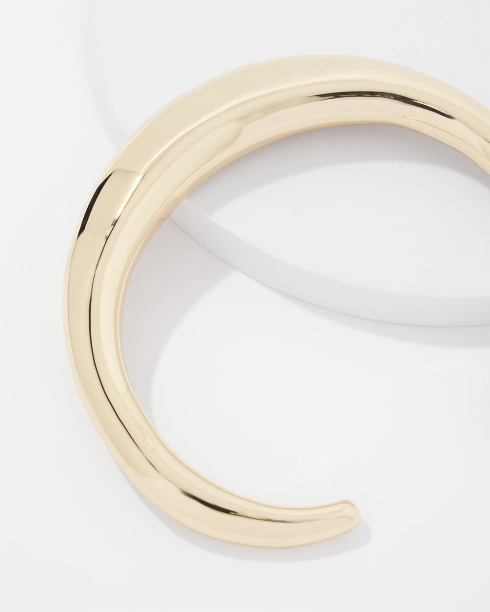 6764-Gold-Sculptural-Hinged-Collar-Gold-4.jpg Gold Sculptural Hinged Collar Gold