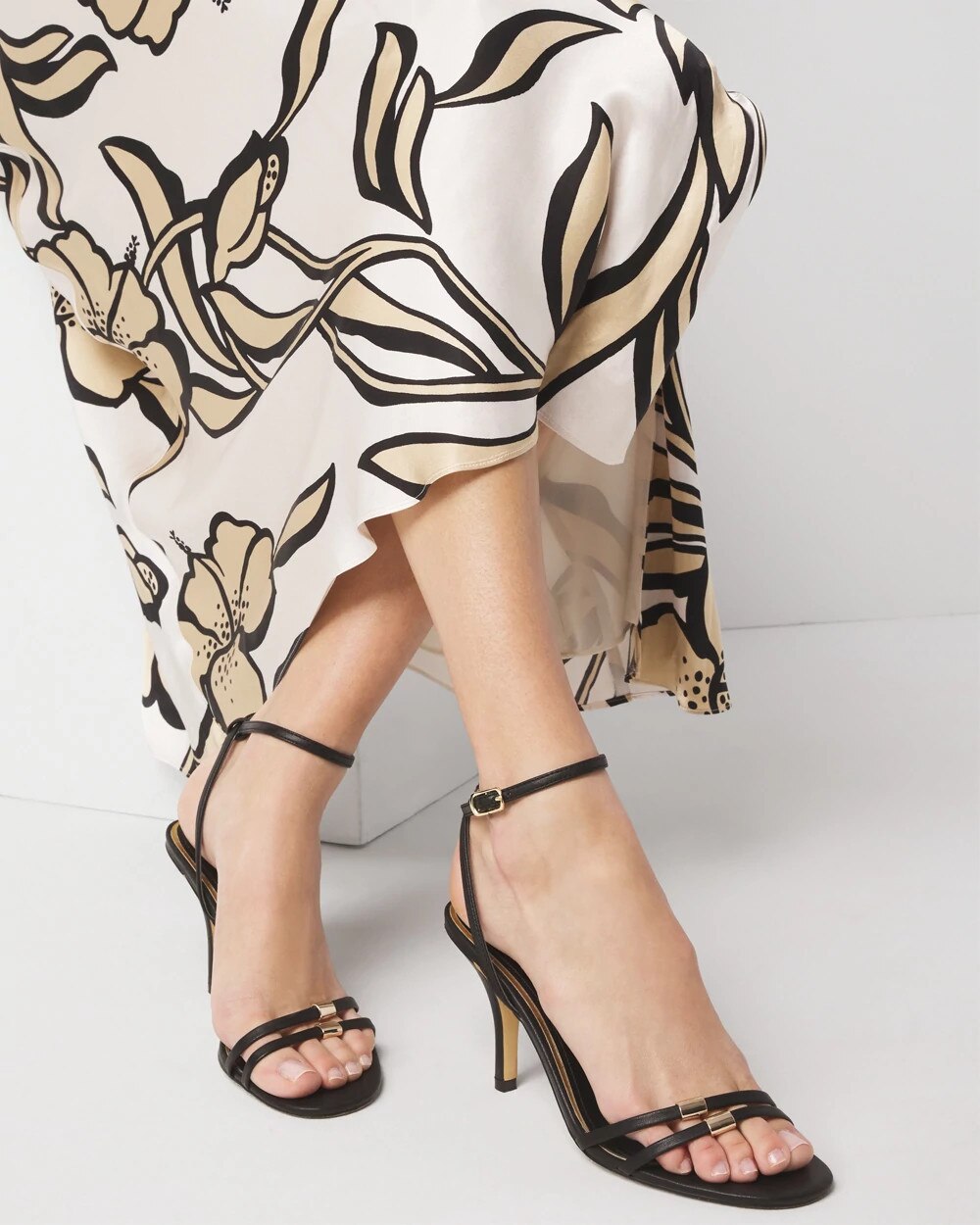 6797-Gold-Hardware-Strappy-High-Heel-Sandal-Black-2.jpg Gold Hardware Strappy High Heel Sandal Black