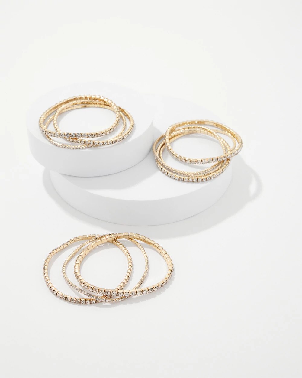 6893-Rhinestone-10-Pack-Stretch-Bracelets-Gold-3.jpg Rhinestone 10-Pack Stretch Bracelets Gold