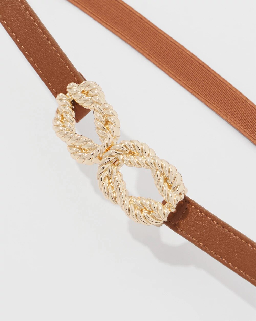 7246-Skinny-Belt-with-Gold-Rope-Buckle-Vachetta-4.jpg Skinny Belt with Gold Rope Buckle Vachetta