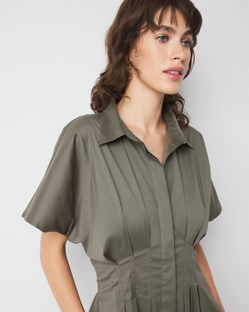 757-Poplin-Corset-Shirt-Dress-Forever-Olive-3.jpg Poplin Corset Shirt Dress Forever Olive