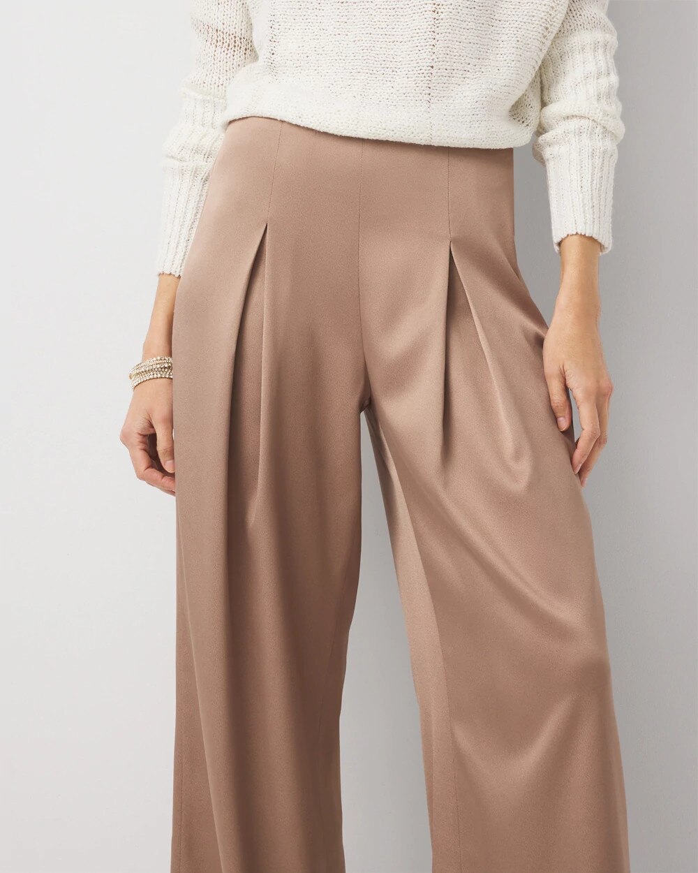 7739-Satin-Wide-Leg-Pant-Soft-Umber-3.jpg Satin Wide Leg Pant Soft Umber