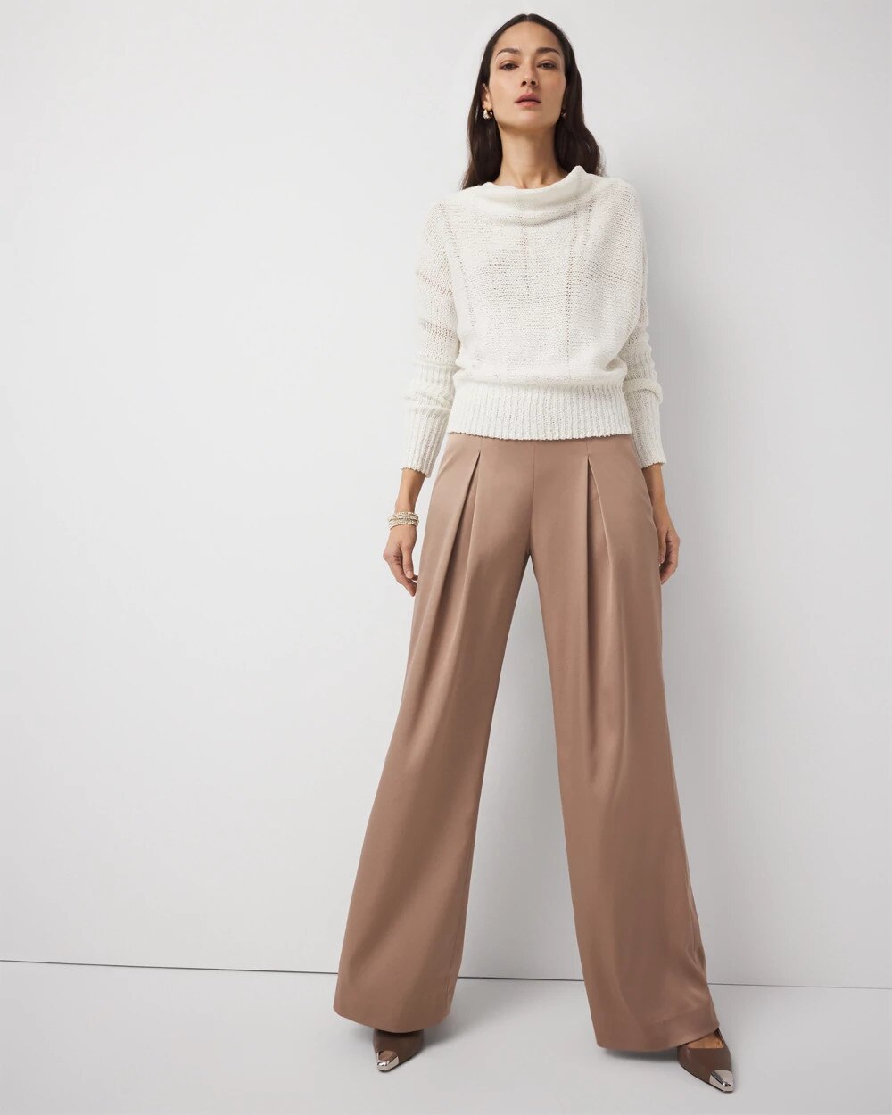 7739-Satin-Wide-Leg-Pant-Soft-Umber-4.jpg Satin Wide Leg Pant Soft Umber