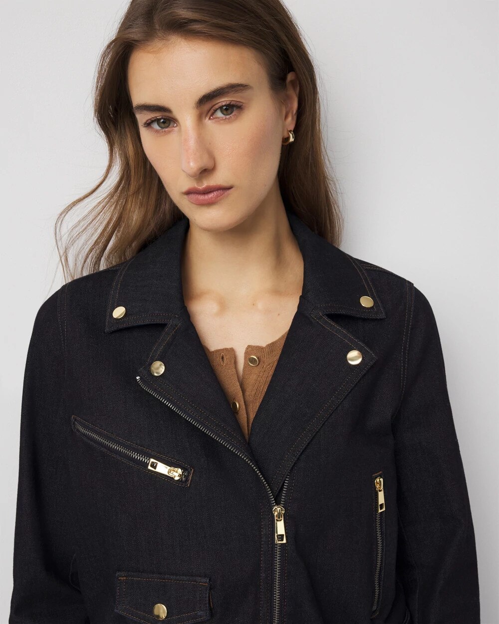 7786-Petite-Denim-Moto-Jacket-Midnight-Rinse-Wash-3.jpg Petite Denim Moto Jacket Midnight Rinse Wash
