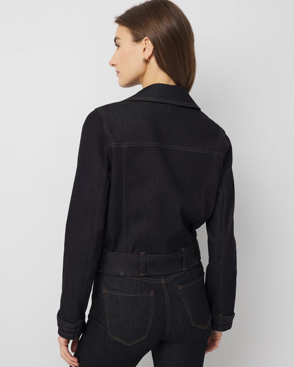 7786-Petite-Denim-Moto-Jacket-Midnight-Rinse-Wash-4.jpg Petite Denim Moto Jacket Midnight Rinse Wash
