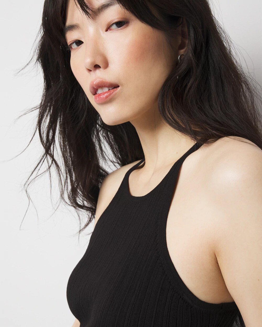 943-Halter-Sweater-Dress-Black-3.jpg Halter Sweater Dress Black